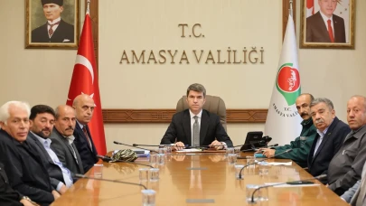 Amasya’da Muhtarların Gündemi Masaya Yatırıldı
