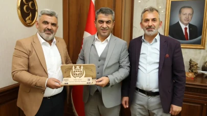 Din Görevlilerinden Başkan Uzun’a Ziyaret