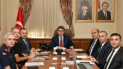 Amasya Valisi Önder Bakan, Trafik Güvenliği Strateji Toplantısın'da