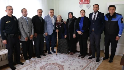 Kaymakam Karaaslan’dan Şehit Ailelerine Anlamlı Ziyaret