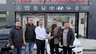 Yeni İş Yerine Umut Tohumu: Merzifon Gençlerinden Fidan Hediyesi