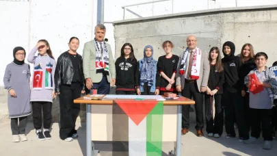 Amasya’da Eğitim Camiası Filistin İçin Tek Ses Oldu