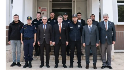 Vali Bakan Merzifon’da Asayişi Değerlendirdi