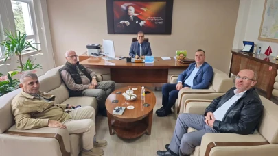 Tarım Müdürü Dutkuner’e Tebrik Ziyaretleri Sürüyor