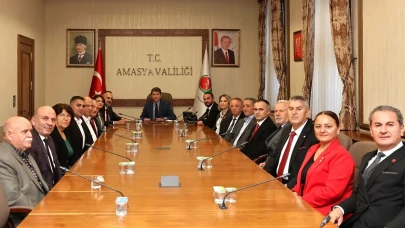 CHP Heyetinden Amasya Valisi Önder Bakan’a Ziyaret