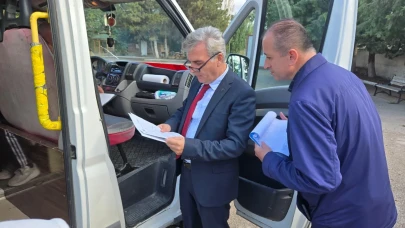 Suluova’da Servislere Yakın Takip