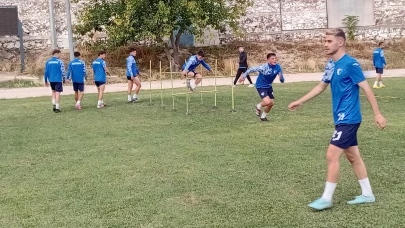 Merzifonspor Çim Sahada İlk Antrenmanını Yaptı