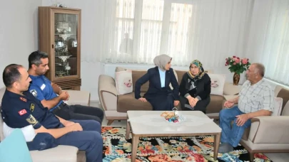 Kaymakam Güneş’ten Gazilere Ziyareti
