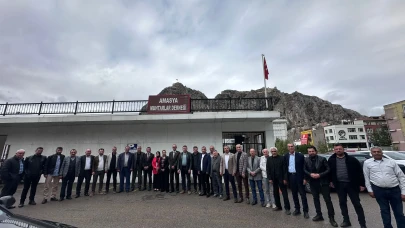 MHP Amasya İl Teşkilatından Muhtarlara Ziyaret