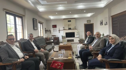 Çilez’den Kaymakam Güneş’e Ziyaret