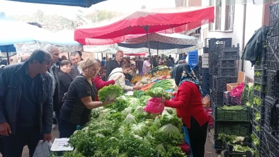Merzifon Pazarında Kış Tezgâhları Raflarda Yerini Almaya Başladı