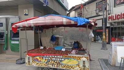 ÇORUM’DA KESTANE VE MISIR  ARABALARINA YENİ STANDART