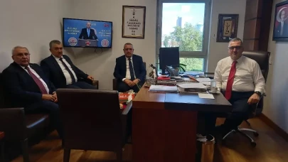 Başkanlardan Çilez’e Ziyaret