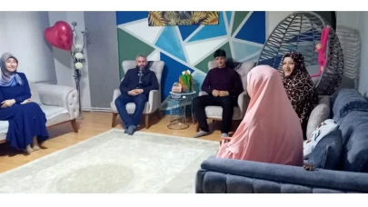 Merzifon Müftülüğünden Suriyeli Aileye Kardeşlik Ziyareti