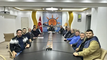 AK Parti Amasya Merkez İlçe Teşkilatından Haftalık Toplantı