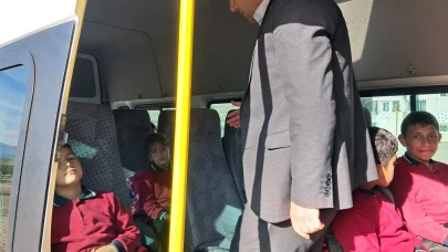 Taşova’da Taşımalı Eğitimde Denetim