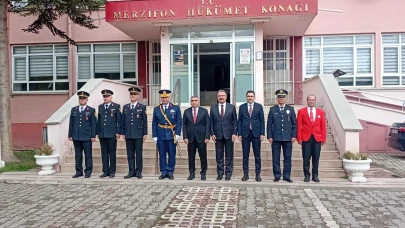 Kaymakam Karaaslan Tebrikleri Kabul Etti