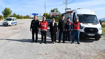 Kaymakam Güneş’ten Göç Denetimine Katılım