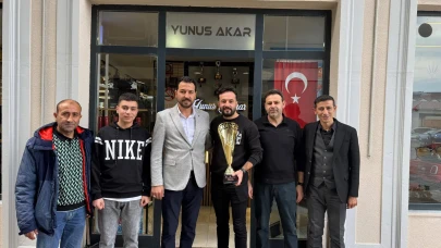 Merzifon’da Gurur: Yunus Akar Dünya Üçüncüsü Oldu