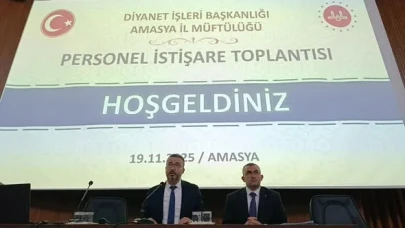 Amasya Müftülüğünde Kasım Ayı İstişaresi