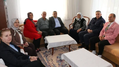 Merzifon’da Şehit ve Gazi Ailelerine Moral