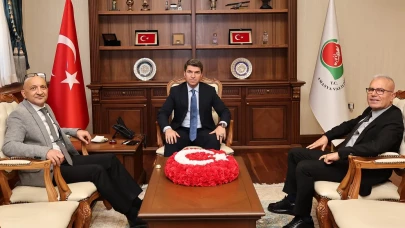 Denetim Heyeti Amasya’da Vali Bakan’la Buluştu