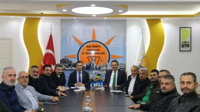 AK Parti Amasya Teşkilatı Yürütme Kurulu Toplandı
