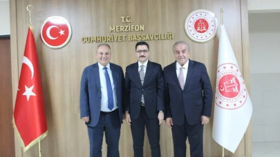 HSK ve Yargıtay Heyetinden Merzifon Adliyesine Ziyaret