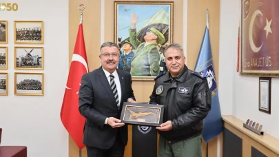 Kargı’dan 5. Ana Jet Üs Komutanlığına Ziyaret