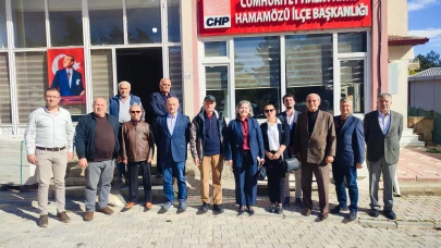 CHP Hamamözü İlçe Başkanlığı’na Hayırlı Olsun Ziyareti
