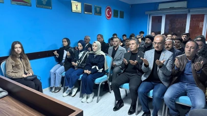 Amasya Ülkü Ocakları’nda Hüzün ve Dua