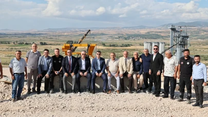 Asfalt Üretim Tesisi Hizmete Başladı