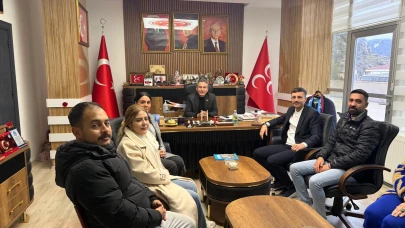 MHP Amasya İl Başkanlığı’na Ziyaret