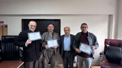 Din Görevlilerine Sağlık Eğitimi Sertifikası
