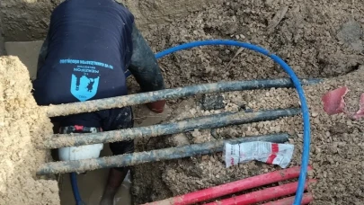 Merzifon’da 107 Arızaya Karşı Büyük Su Mesaisi