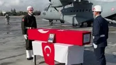 TSK’ya Ait Kargo Uçağı Gürcistan’da Düştü: Şehit Haberi Verildi