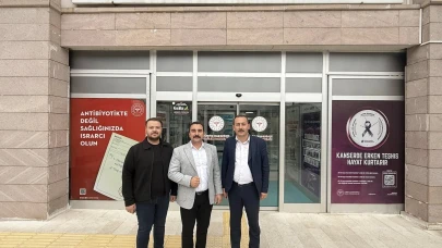 Merzifon Gençleri’nden Salim Ekici’ye Ziyaret