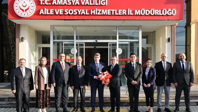 Amasya’da Sosyal Hizmetlere Vali İncelemesi