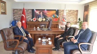 Yeni Müftüden Başkan Şahin’e Ziyaret