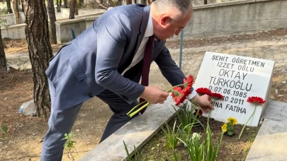 Şehit Öğretmene Ziyareti