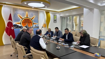 Amasya AK Parti’de Vatandaş Buluşması