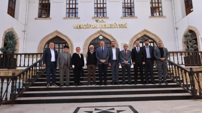 Merzifon Belediyesi’nde Hareketli Gün