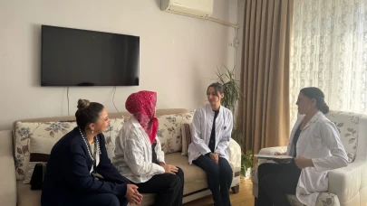 Amasya’da Gebelere Ev Ziyareti Başladı