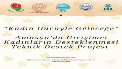 Amasya’da “Kadın Gücüyle Geleceğe” Projesi Başvuruları Başladı