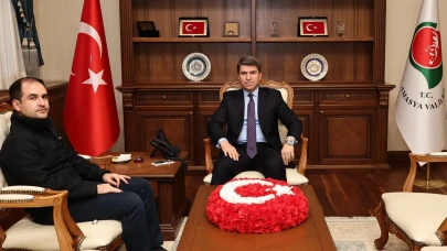 Bekilli Kaymakamı Ferdi Akgün’den Vali Bakan’a Ziyaret