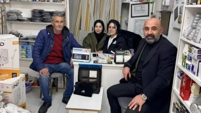 MHP Merzifon’dan Esnafa Hayırlı Günler Ziyareti