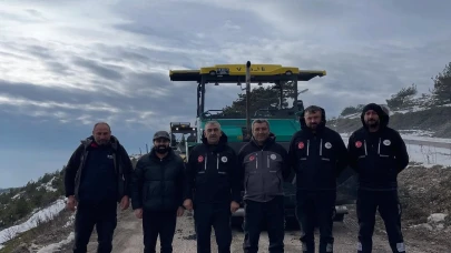 Tavşandağı Yolu Yenilendi