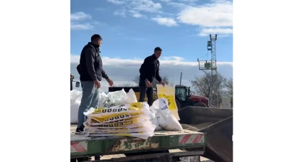 Amasya DSYB’de Yem Çalışmaları Sürüyor