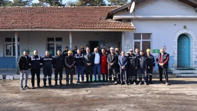 Başkan Kargı’dan Madencilere Ziyaret