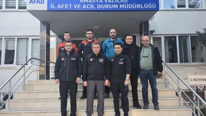 AFAD Amasya’ya Tokat’tan Ziyaret